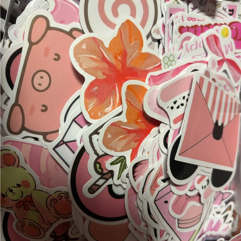 Pink Stickers! 💖 - Picture 1 of 6